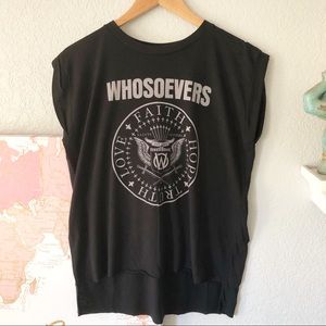 Medium The Whosoevers Christian Band Tank Top